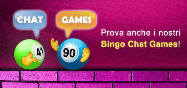 Chat Games Bingo bonus online