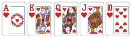 mani poker Scala Reale (Royal Flush)