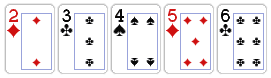 mani poker Scala (Straight)